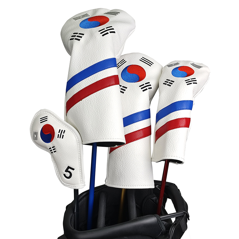 Golf Equipment Kit - Korea Patriotic Golf Head Covers Set