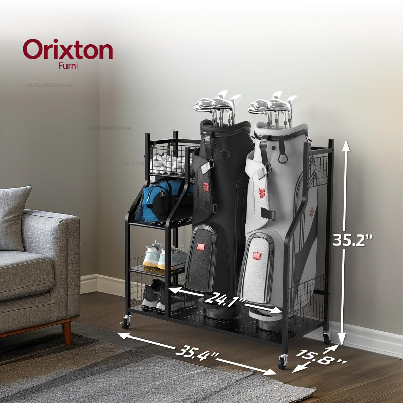 Golf Bag Storage Rack, Club Di - đánh giá và giá Golf Equipment Garage Storage