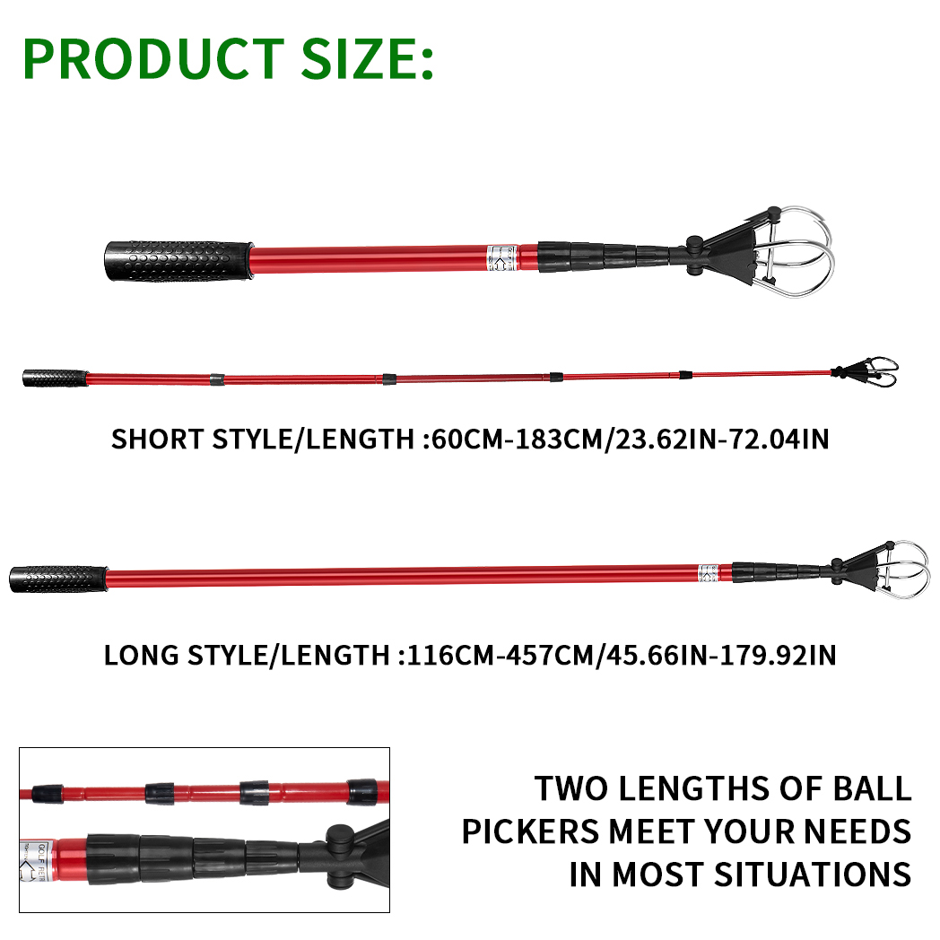 Caiton Golf Ball Retriever, Te - đánh giá và giá Golf Ball Premium