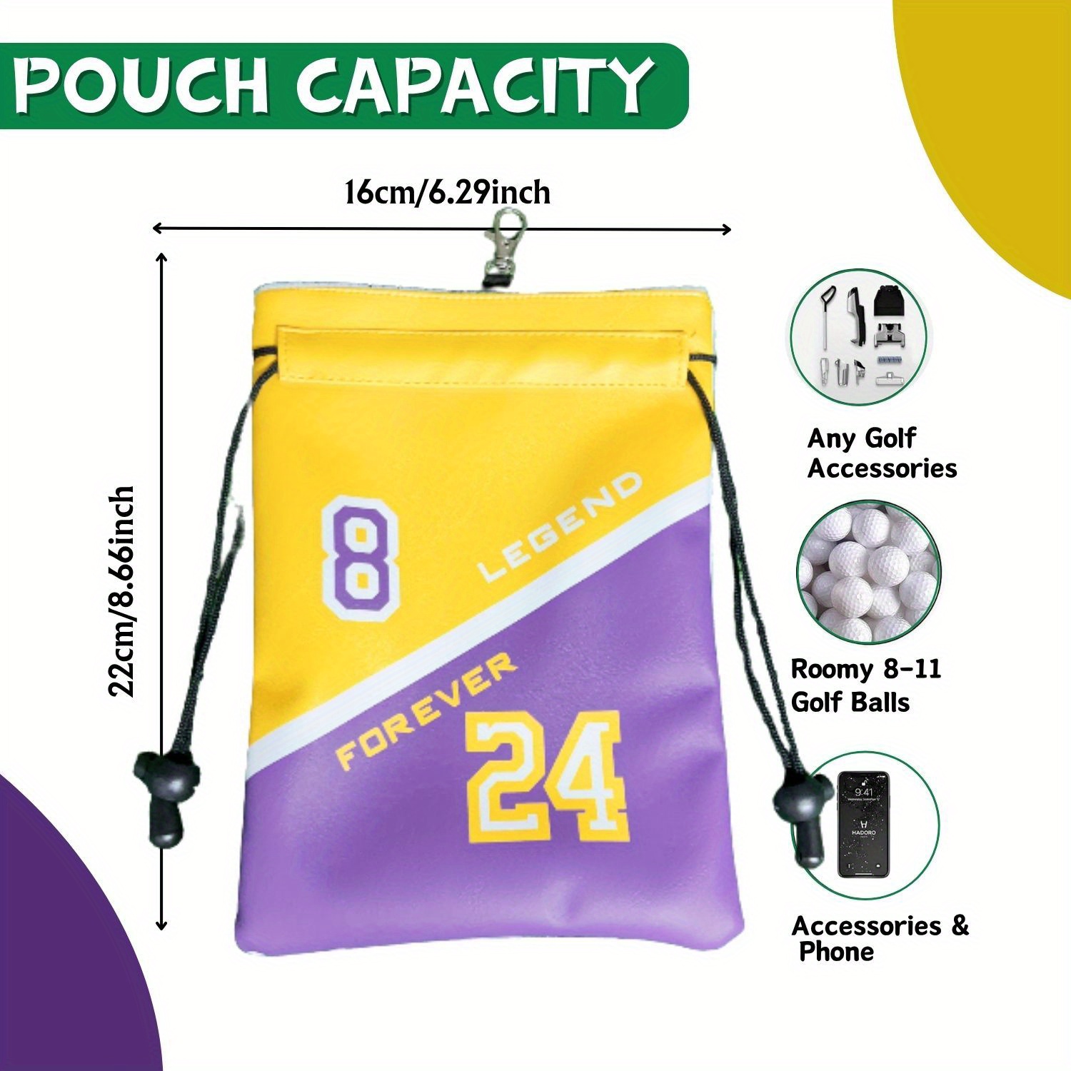Funny Golf Valuables Pouch NO  - đánh giá và giá Golf Ball Premium