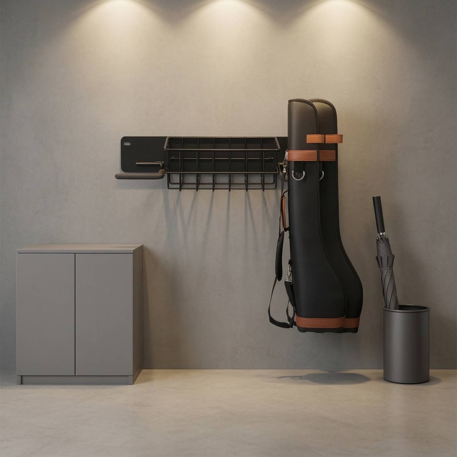 Golf Storage Rack Wall-Mounted - đánh giá và giá Golf Equipment Organizer For Garage