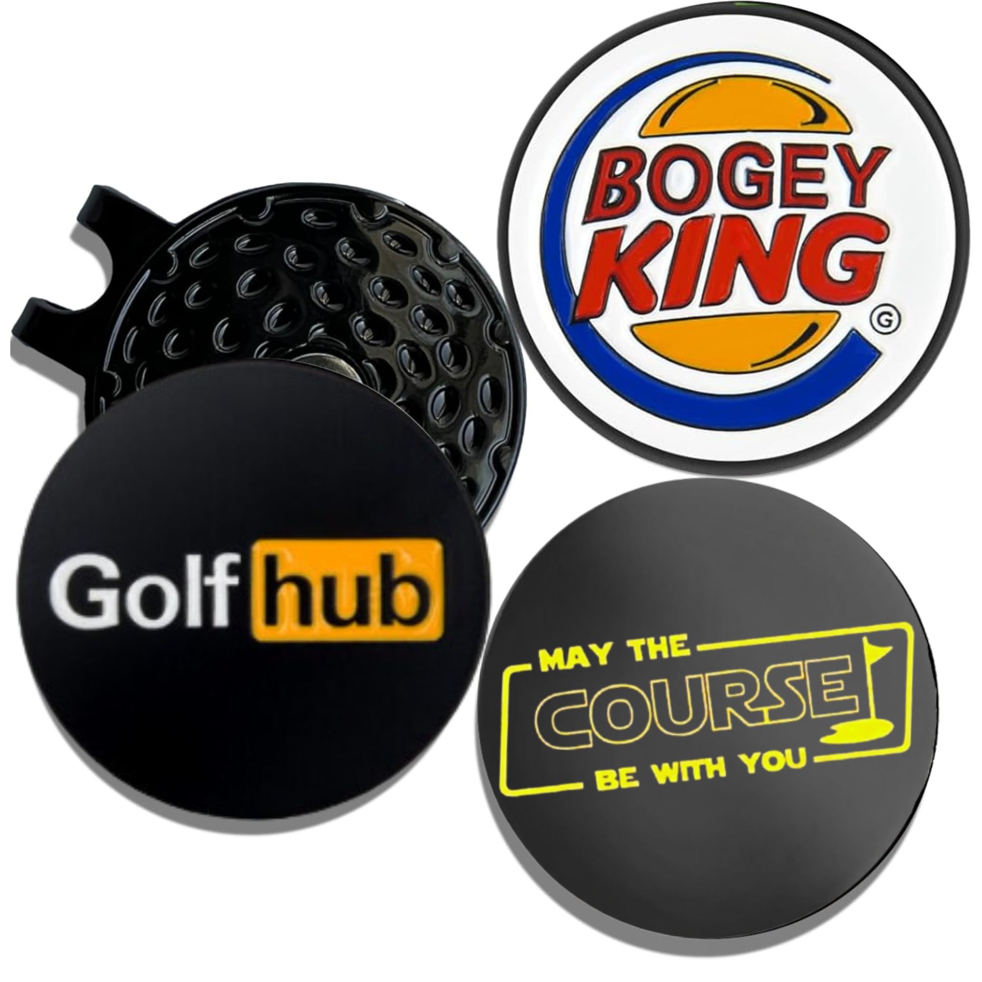 3 Pcs Funny Golf Ball Markers  - đánh giá và giá Golf Ball Premium