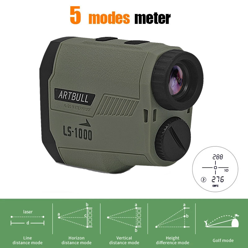 ARTBULL Laser Rangefinder Hunt - đánh giá và giá Rangefinder Laser Golf