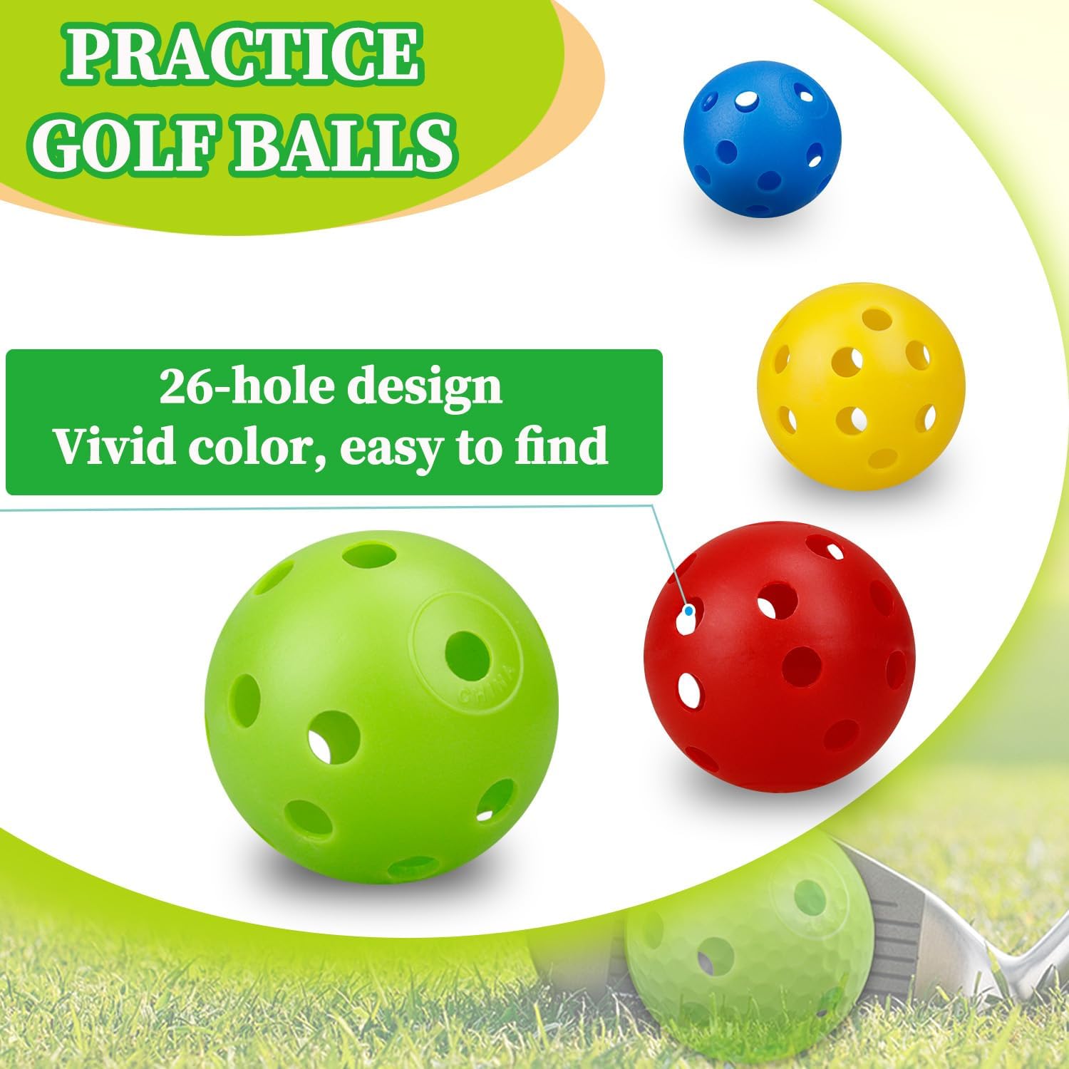 24 cái 42MM Luồng khí bằng nhự - đánh giá và giá Golf Ball Premium